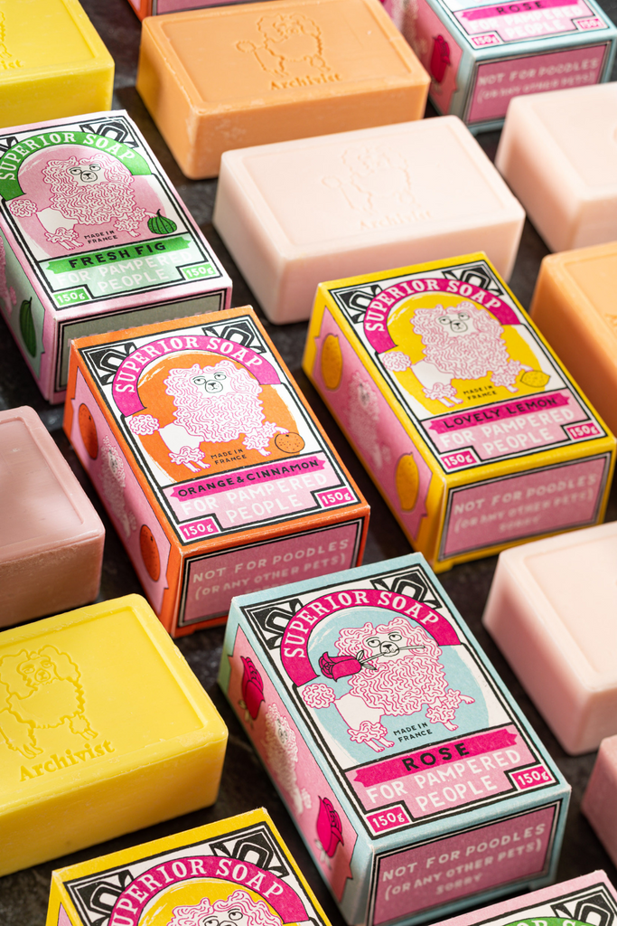 Handseifenriegel - Seife - Lemon - Archivist Gallery - Europe-dquadrat