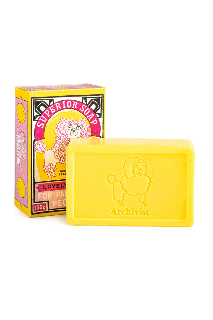 Handseifenriegel - Seife - Lemon - Archivist Gallery - Europe-dquadrat
