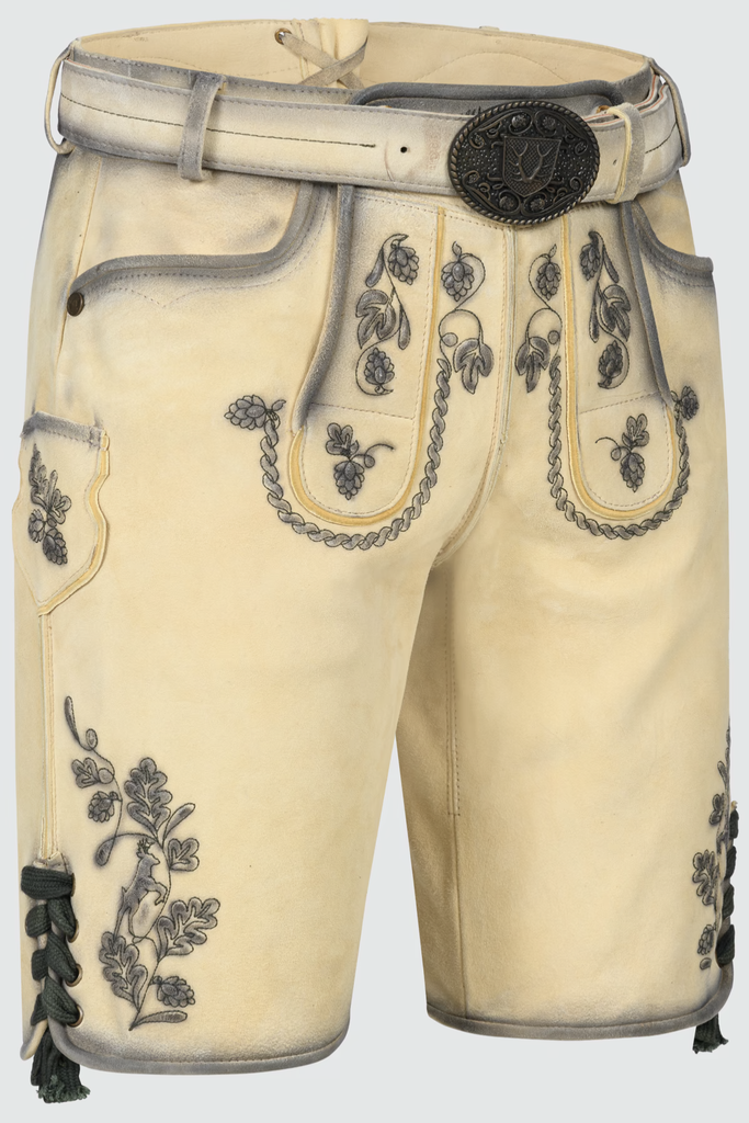 Herren Lederhose NOLAN mit Gürtel - Krüger Buam - 963069-000-0071-dquadrat