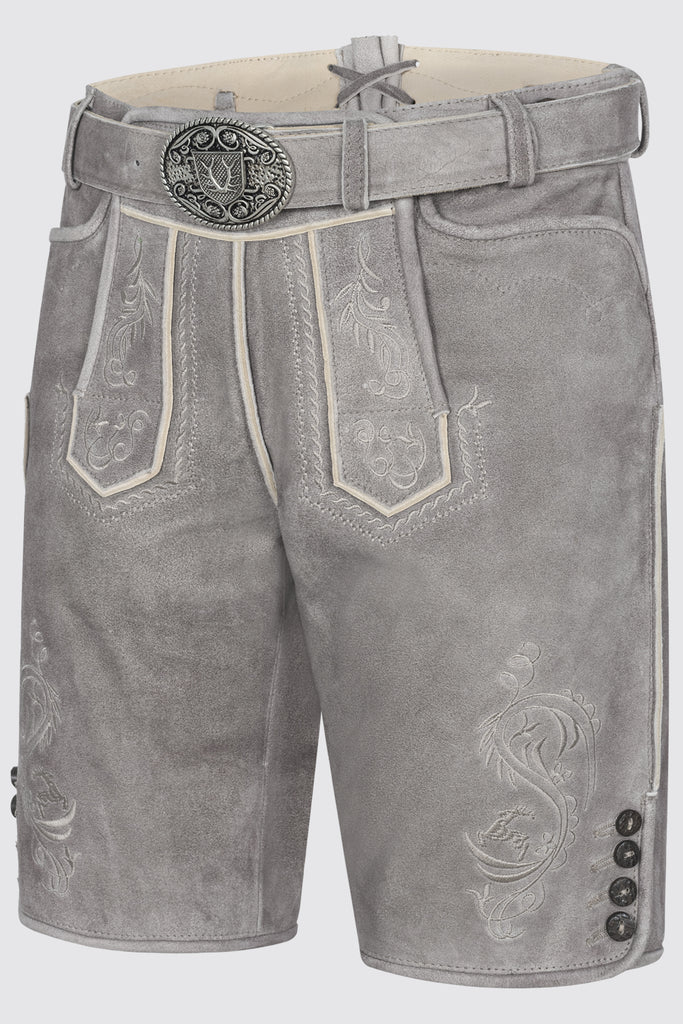 Herren Lederhose MAIK mit Gürtel - Krüger Buam - 963270-000-0044-dquadrat