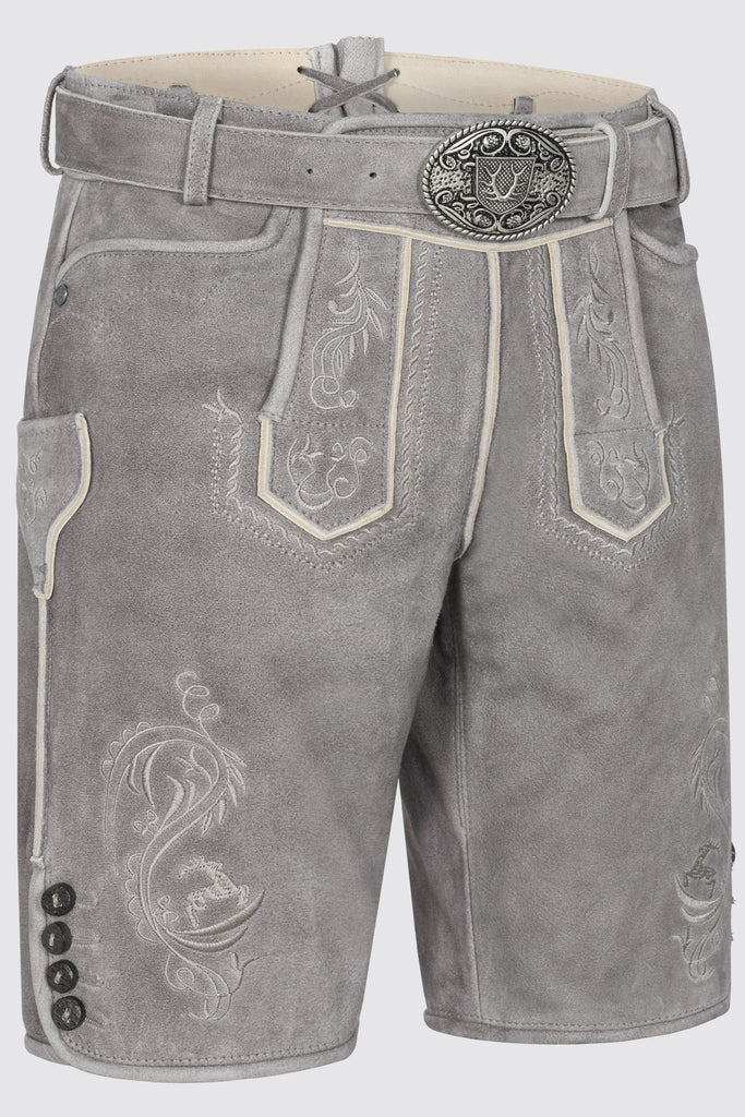 Herren Lederhose MAIK mit Gürtel - Krüger Buam - 963270-000-0044-dquadrat