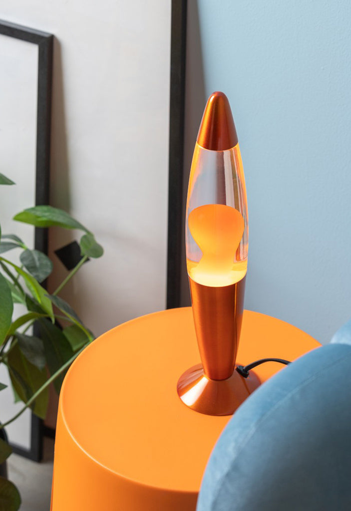 Lavalampe Funky Rocket 70er Jahre Dquadrat