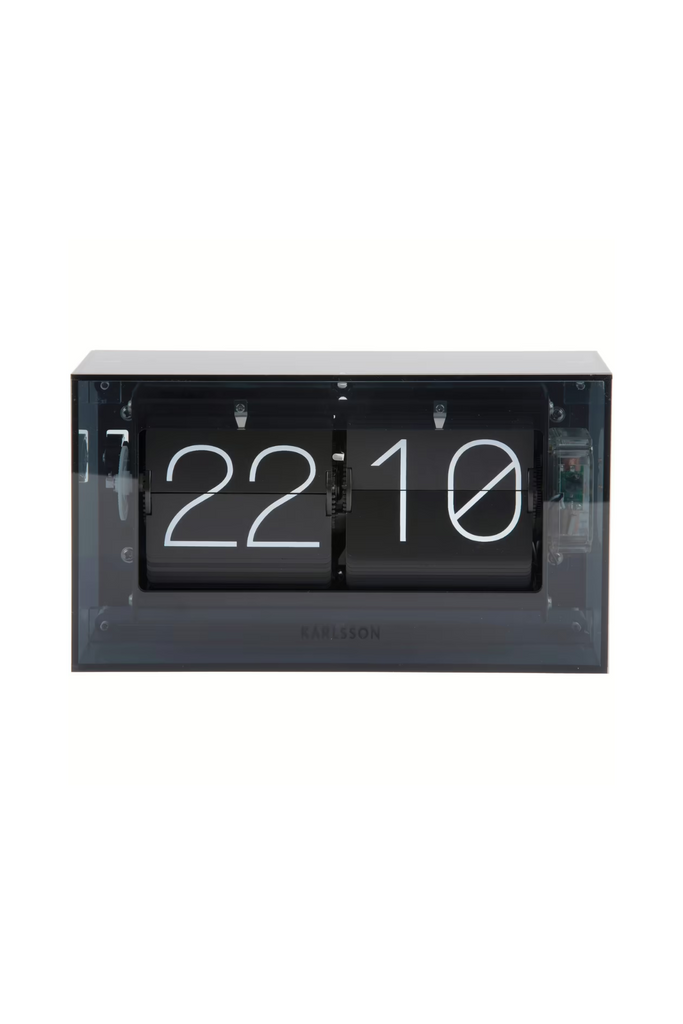 KA5976BKTableClockboxedflipacrylicblack_2