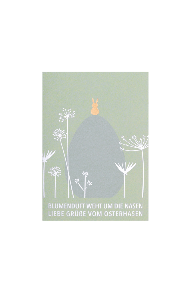 Karte "Blumenduft weht um die Nasen..." - Ostern - 17473 - Räder Design-dquadrat