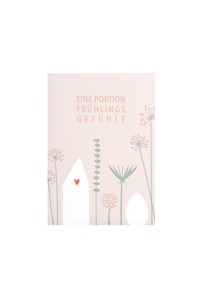 Karte Blumige Frühlingsgrüße - 17472 - Räder Design-dquadrat