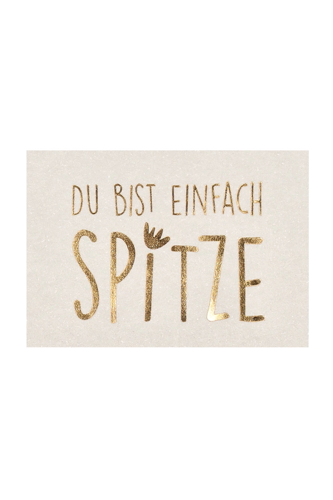 Kartenhalter - Grußgarten - Du bist einfach spitze - 18290 - Räder Design-dquadrat