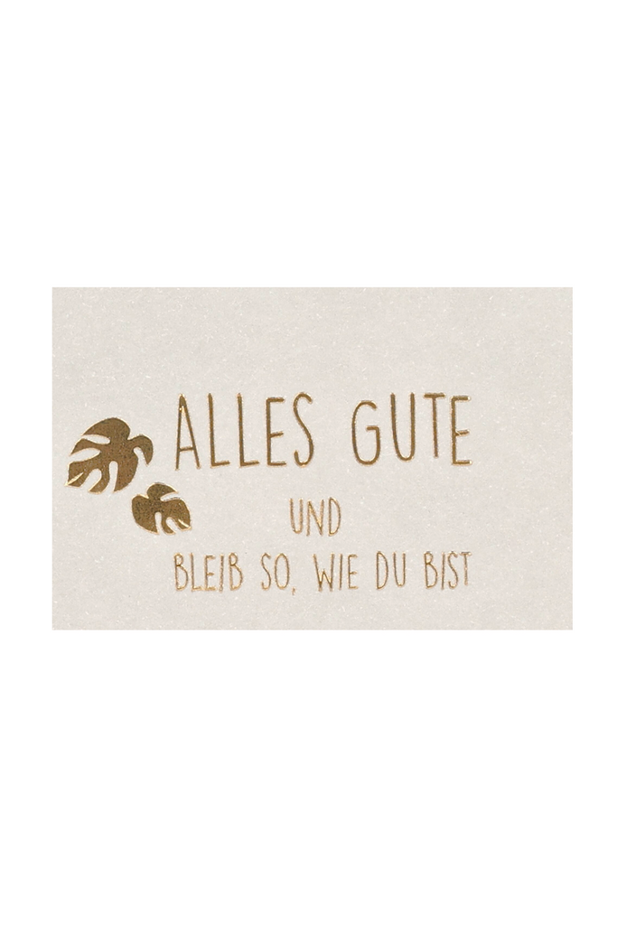 Kartenhalter - Grußgarten "Alles Gute" - 18292 - Räder Design-dquadrat