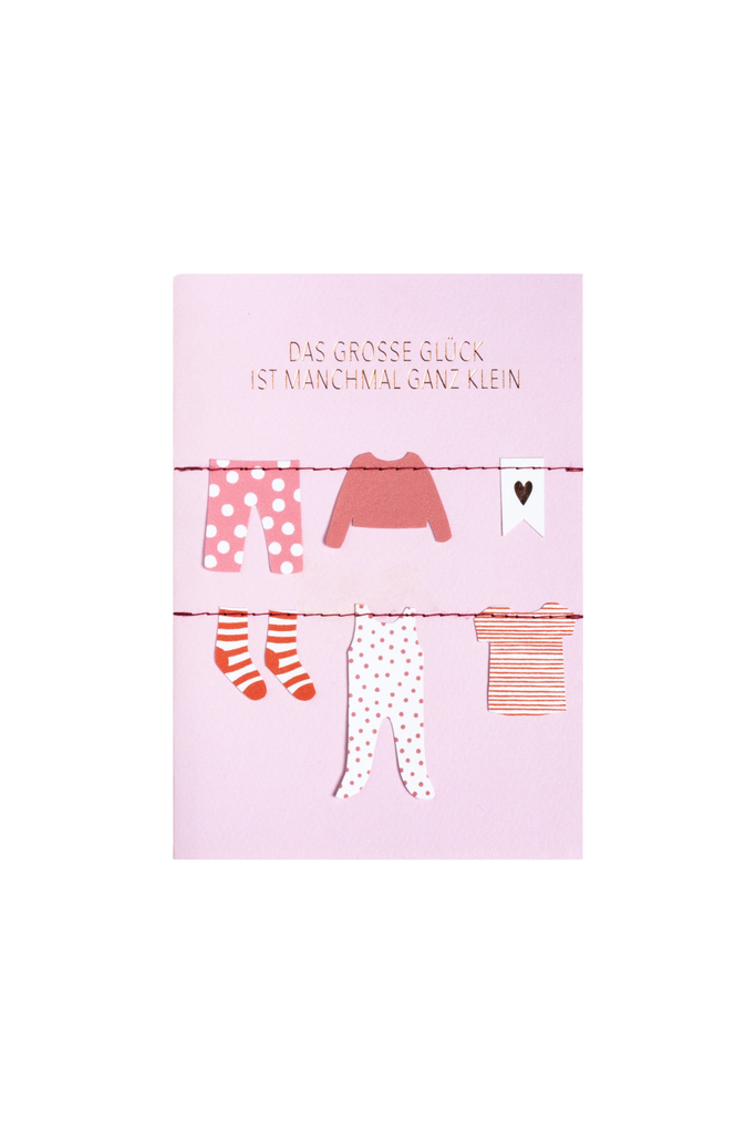 Kleiderkarte "Das grosse Glück" - 63097 - Räder Design-dquadrat