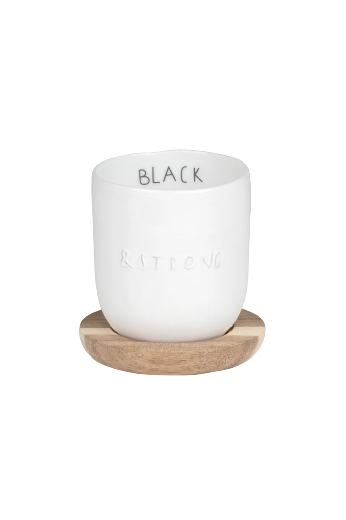 Kleiner Becher - 100 ml - Dining - BLACK & STRONG 16517 - Räder Design - Küche