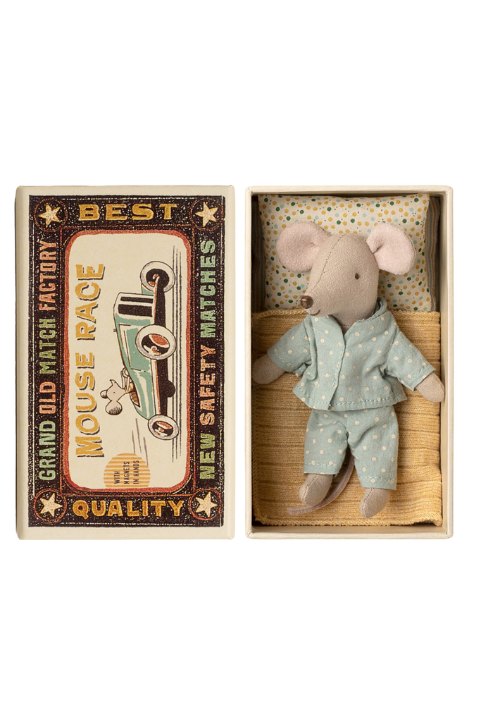 Kleiner Bruder Maus in Streichholzschachtel - 17-5110-00 - Maileg-Dquadrat