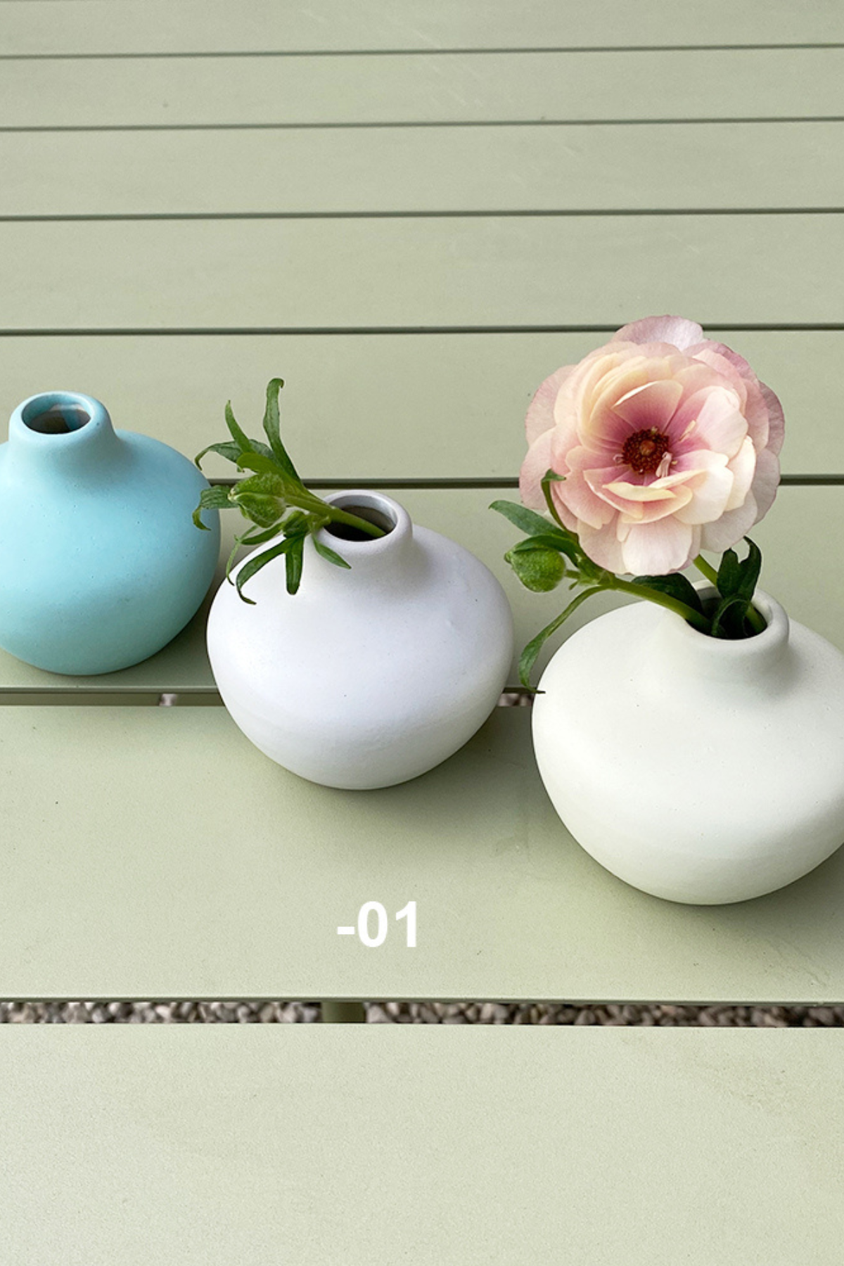 Kugelvase - Vase - 6300 - Ø11 x H9cm - mittel - Grün & Form