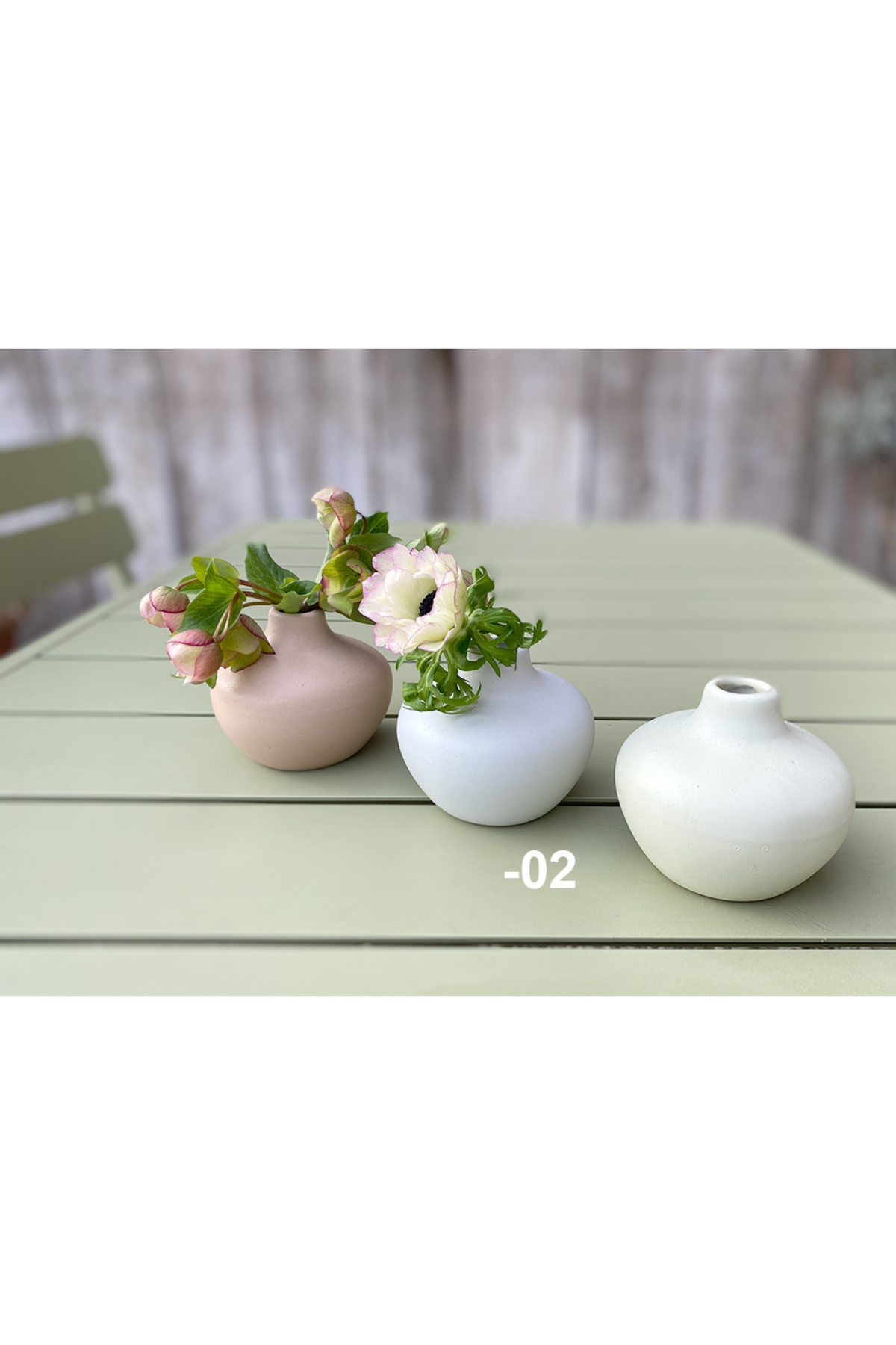 Kugelvase - Vase - 6300 - Ø11 x H9cm - mittel - Grün & Form
