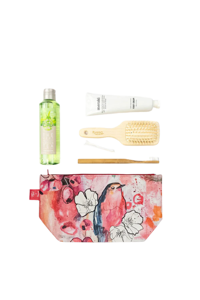 Kulturbeutel - Curious Redbreast - Jules Boho Koop - Paprcuts