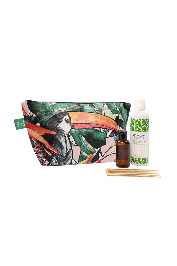 Kulturbeutel - Vivid Tucano - Jules Boho Koop - Paprcuts