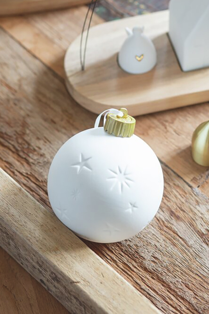 LED Weihnachtslampe "Krippe Kugel" - 92887 - Räder Design-dquadrat