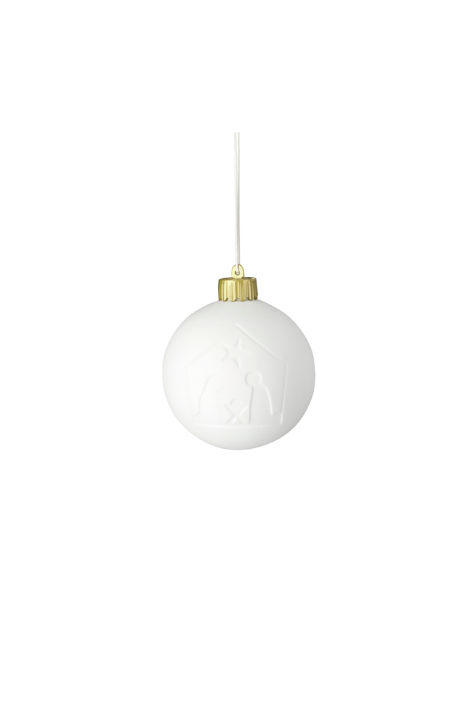 LED Weihnachtslampe "Krippe Kugel" - 92887 - Räder Design-dquadrat