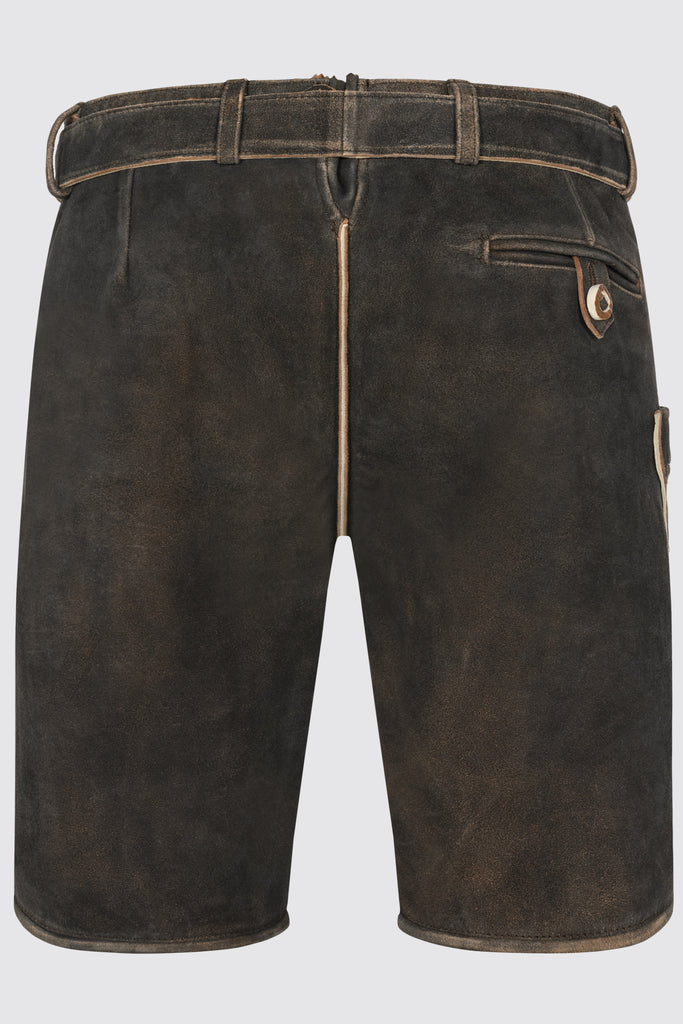 Herren Lederhose ARENDT mit Gürtel - Krüger Buam - 961070-000-0076-dquadrat