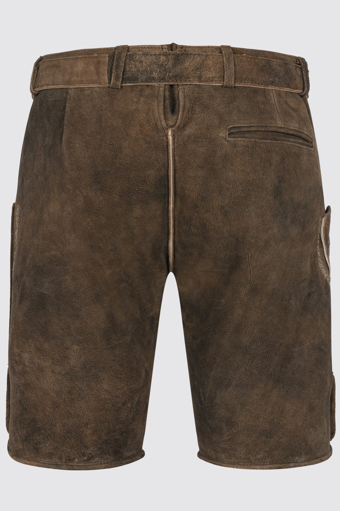 Herren Lederhose QUAN mit Gürtel - Krüger Buam - 962170-000-0007-dquadrat