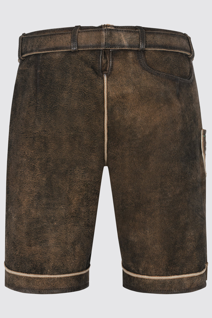 Herren Lederhose WARIS mit Gürtel - Krüger Buam - 961470-000-0007-dquadrat