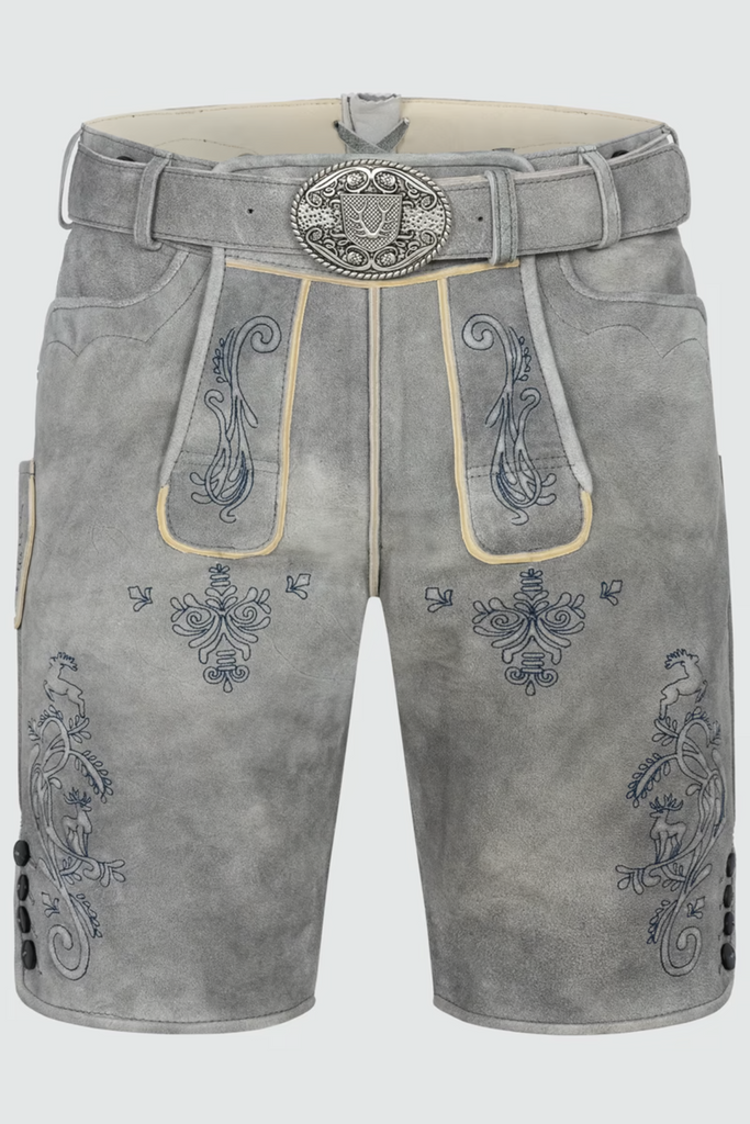 Lederhose LUCIUS mit Gürtel - Krüger Buam - 961869-000-0043-dquadrat