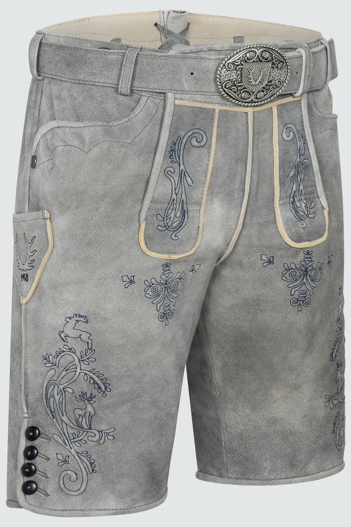 Lederhose LUCIUS mit Gürtel - Krüger Buam - 961869-000-0043-dquadrat