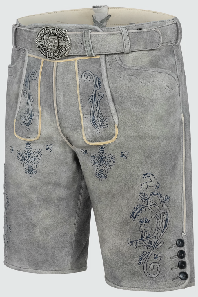 Lederhose LUCIUS mit Gürtel - Krüger Buam - 961869-000-0043-dquadrat