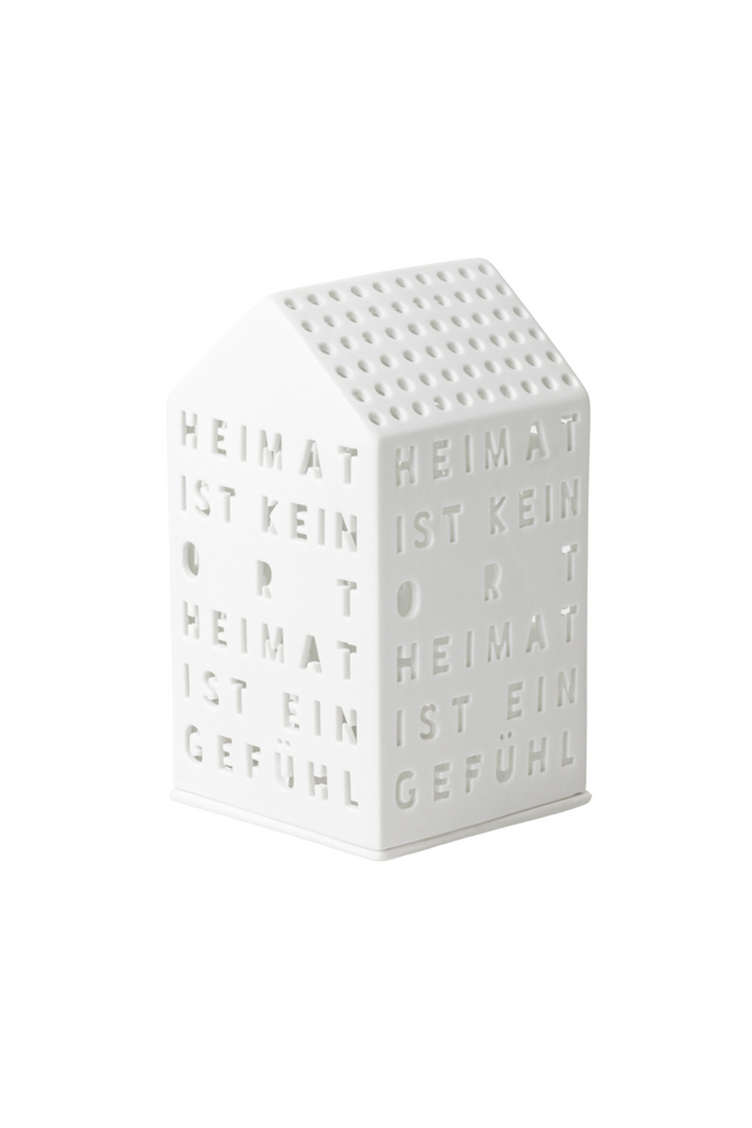Lichthaus - Heimat ist kein Ort - 92420 - 9,5x9,5x16,5cm - Räder Design-dquadrat