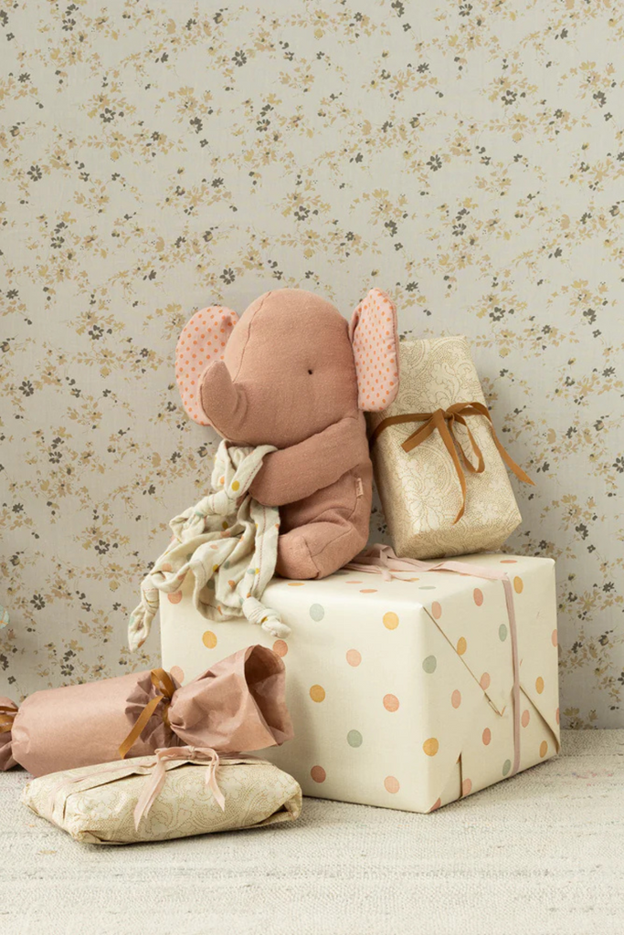 Lullaby friends - Elefant - Alt Rosa - 16-4971-01 - Maileg - Spieluhr-dquadrat