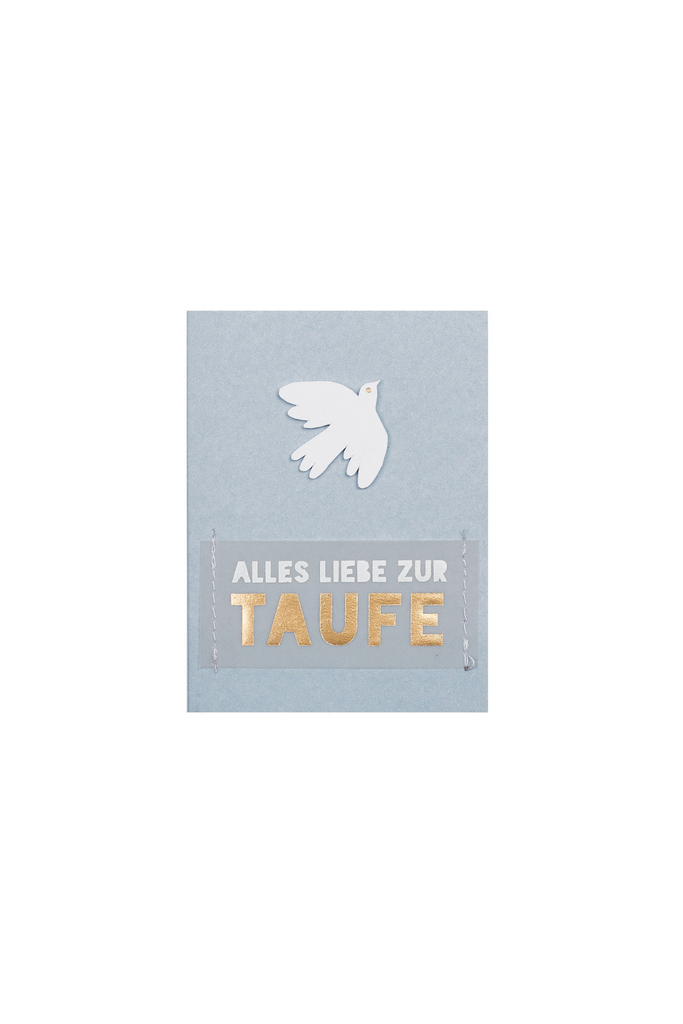 Minikarte "Alles Liebe zur Taufe" - 17916 - Räder Design-dquadrat