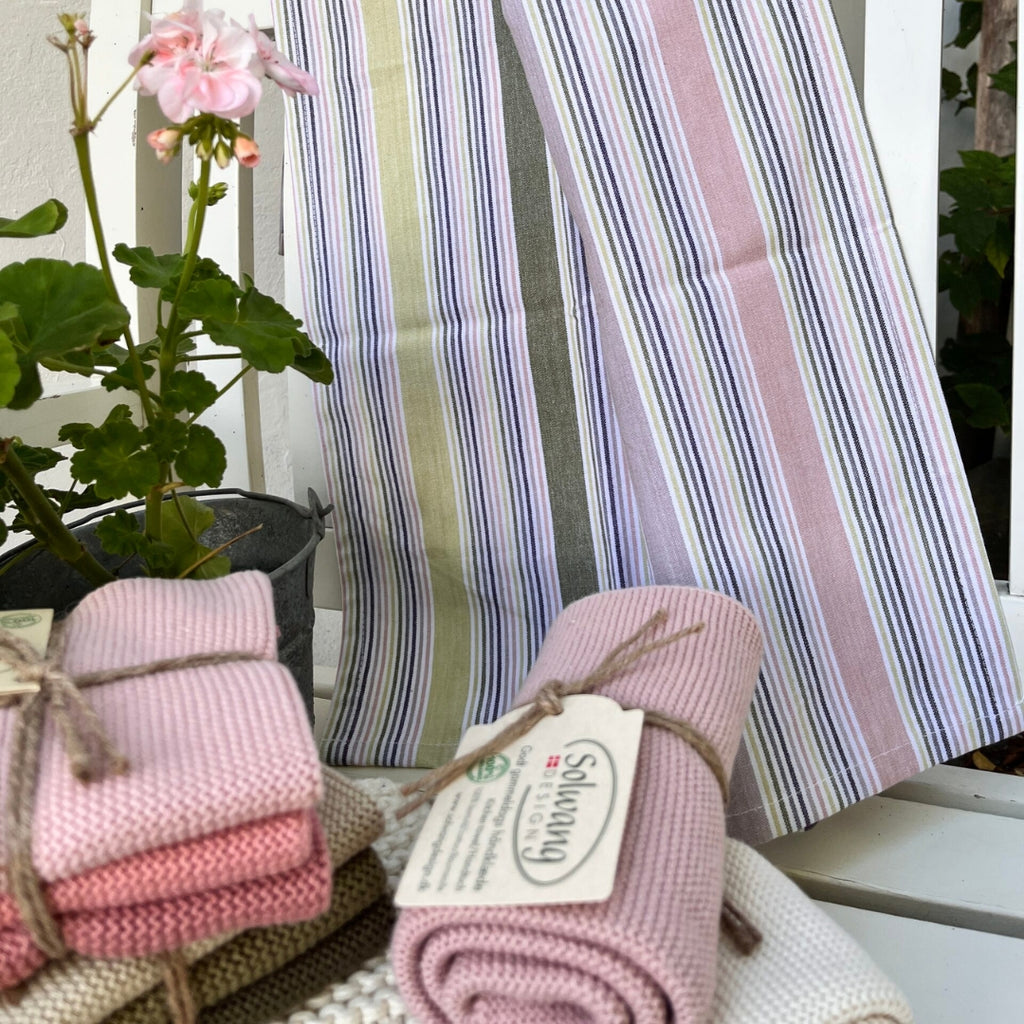 OV37 Geschirrtuch Staubiges Pastell Solwang Design Küchenhelfer