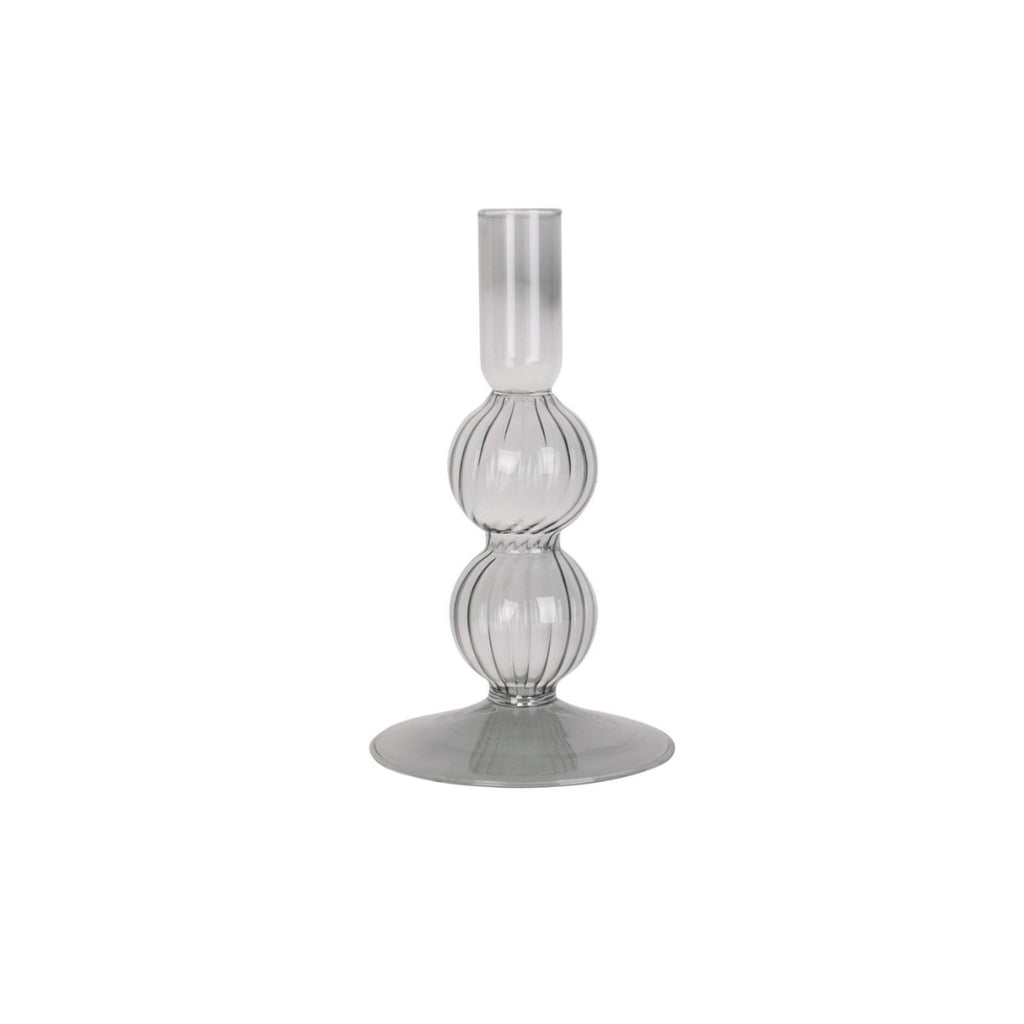 PT3727BK Candle Holder Swirl Bubbles Present Time Schwarz