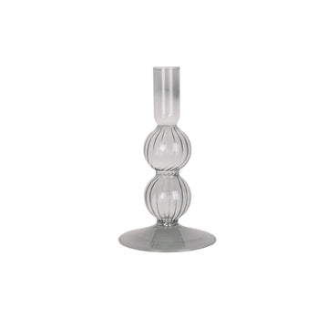 PT3727BK Candle Holder Swirl Bubbles Present Time Schwarz