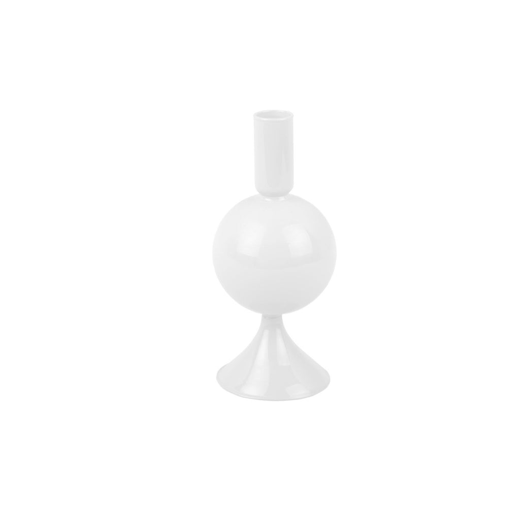 PT3935WH Kerzenständer Candle Holder Sparkle Ball present time weiss.
