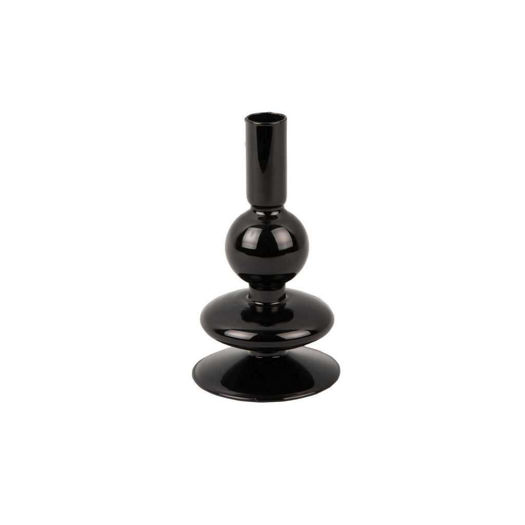PT3936BK Kerzenhalter Candle Holder Sparkle Bubbles Schwarz Present Time