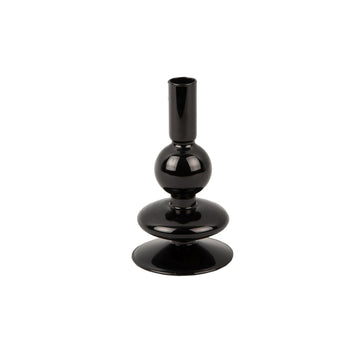 PT3936BK Kerzenhalter Candle Holder Sparkle Bubbles Schwarz Present Time