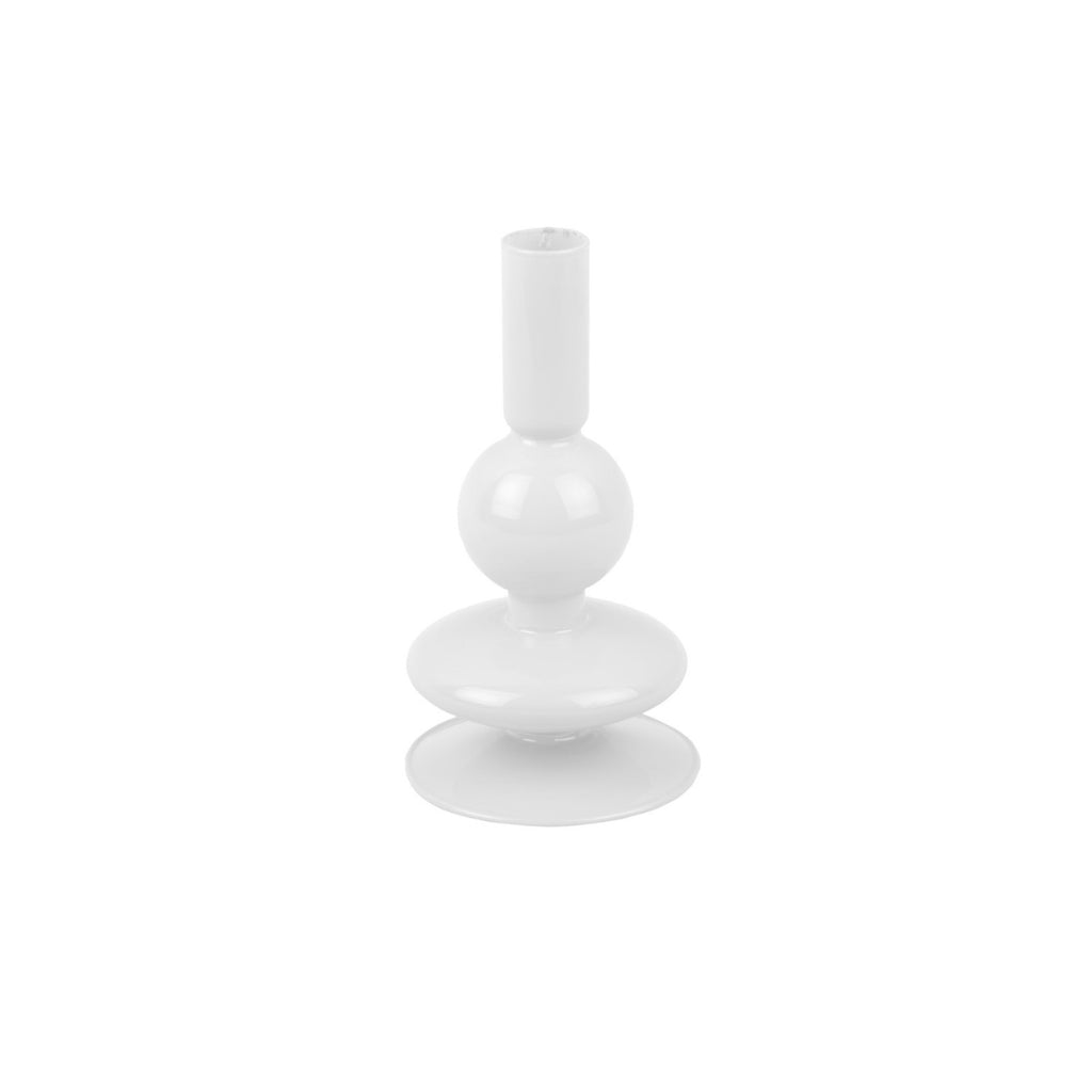 PT3936WH Kerzenhalter Candle Holder Sparkle Bubbles Present Time Weiß