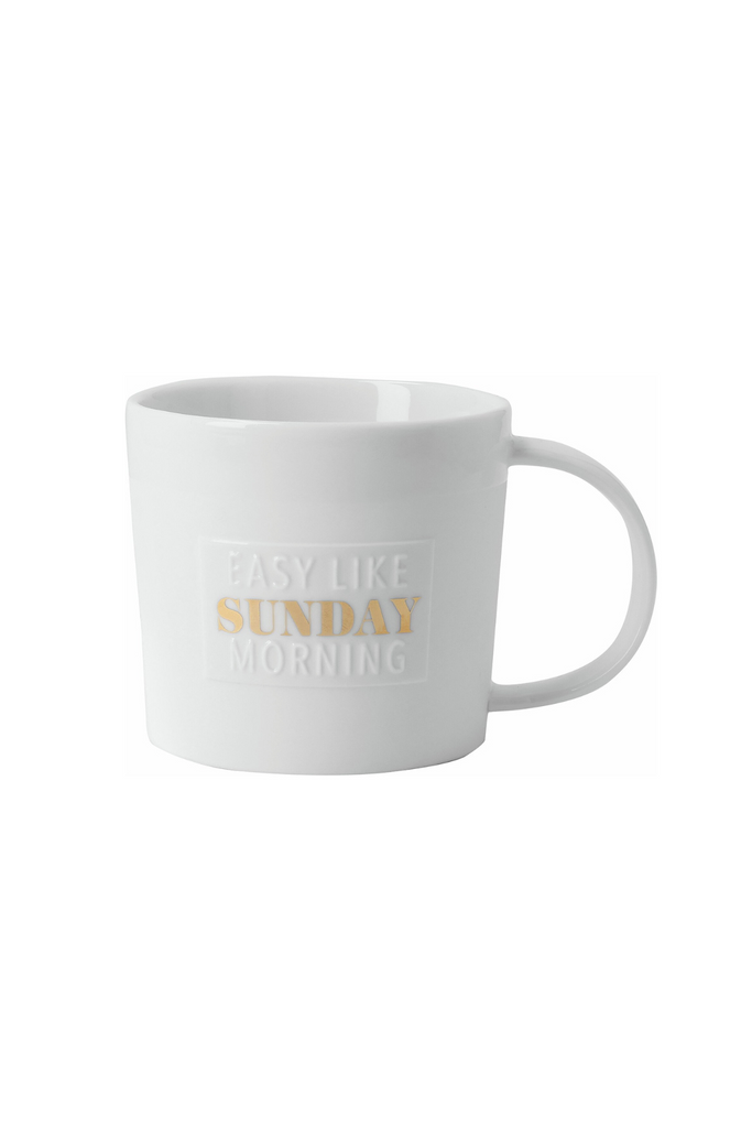 Poesietasse "Easy like sunday morning" - 17703 - Räder Design-dquadrat