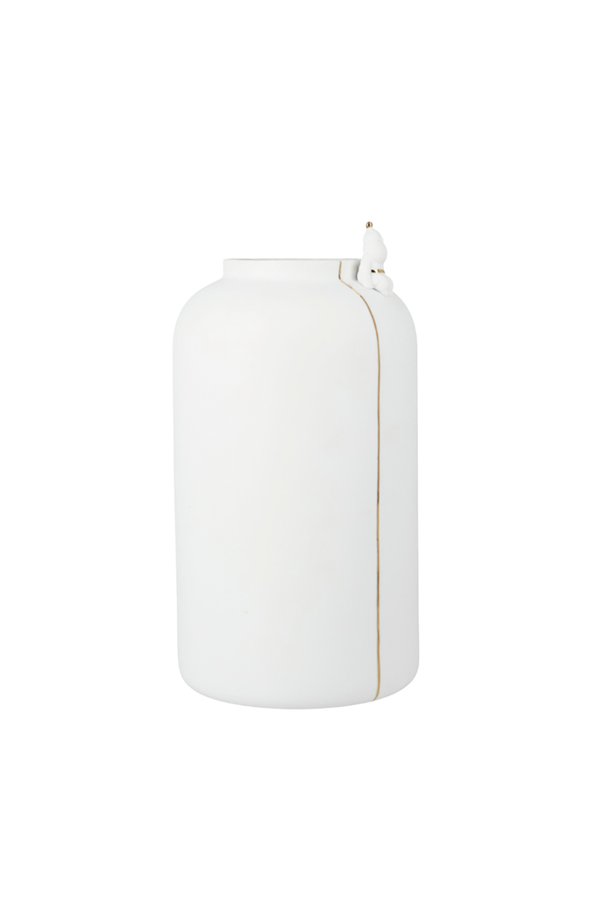 Porzellangeschichten Santa - Vase Winterblumen - 92640 - Räder Design-dquadrat