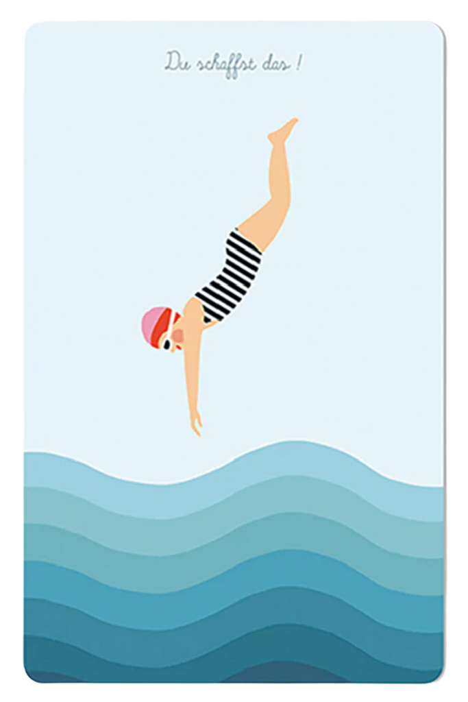 Postkarte - Modell Du schaffst das! - Lunacard - Chic Mic