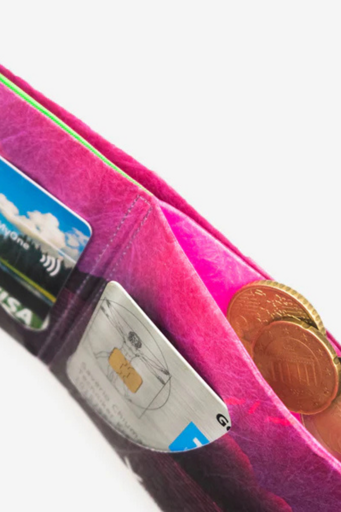 RFID Portemonnaie - Geldbeutel - Dinos gegen Nazis - Paprcuts