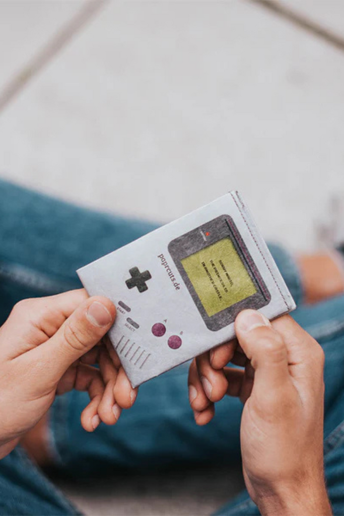 RFID Portemonnaie - Geldbeutel - Game Boy - Paprcuts