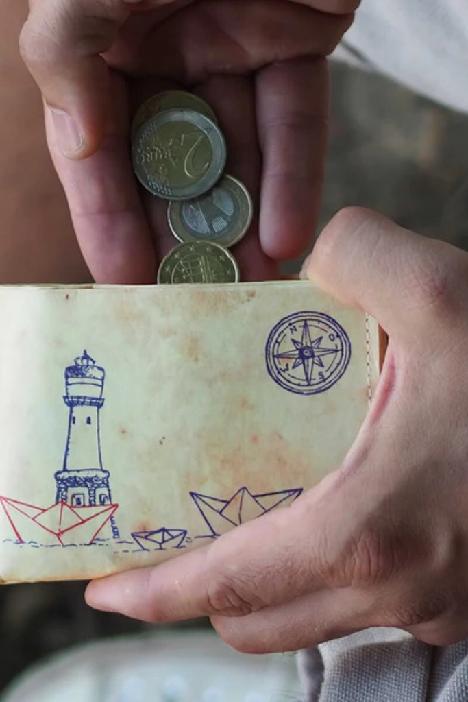 RFID Portemonnaie - Geldbeutel - Leuchtturm - Paprcuts