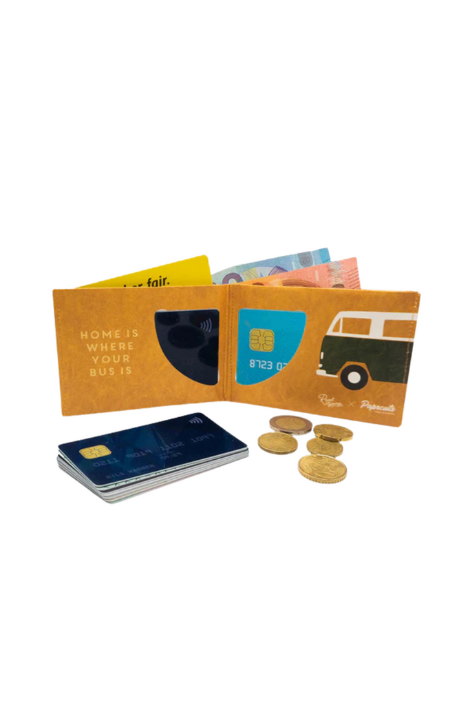 RFID Portemonnaie - Vanlife - Roadtyping Koop - Paprcuts