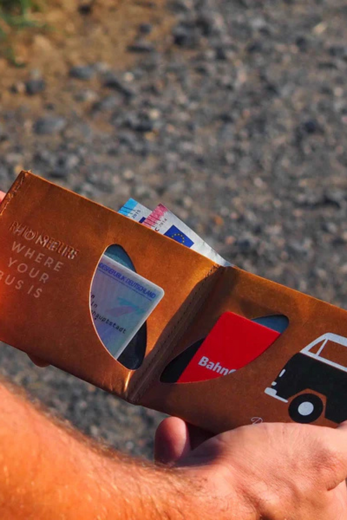 RFID Portemonnaie - Vanlife - Roadtyping Koop - Paprcuts