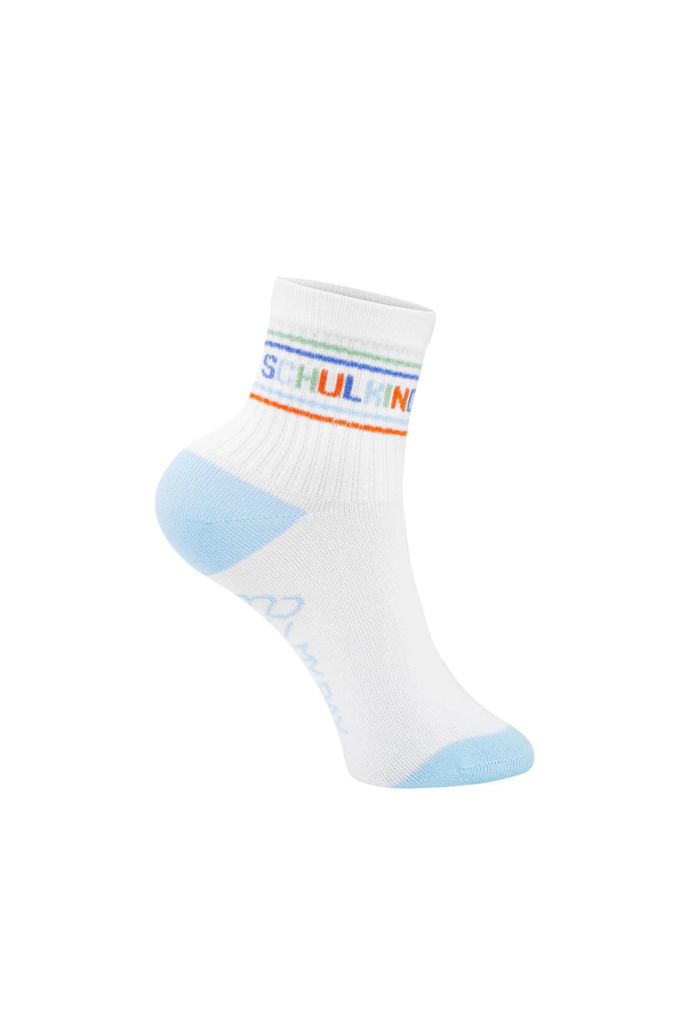 SCHULKIND Blau - Socken - My Day My Dream-dquadrat