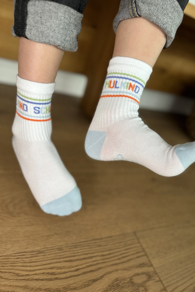 SCHULKIND Blau - Socken - My Day My Dream-dquadrat