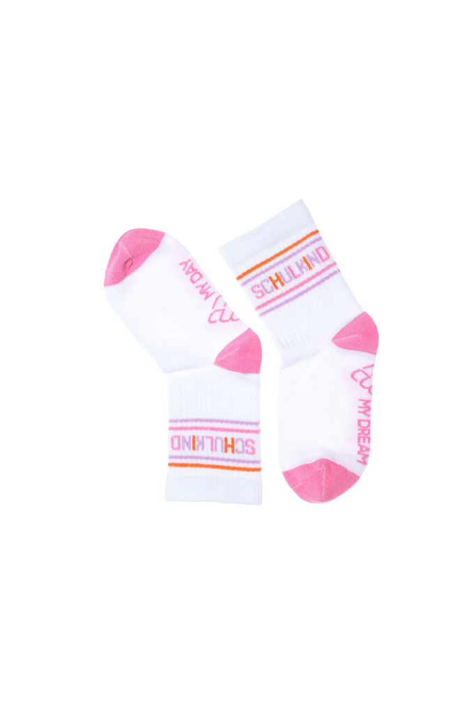 SCHULKIND PINK - Socken - My Day My Dream