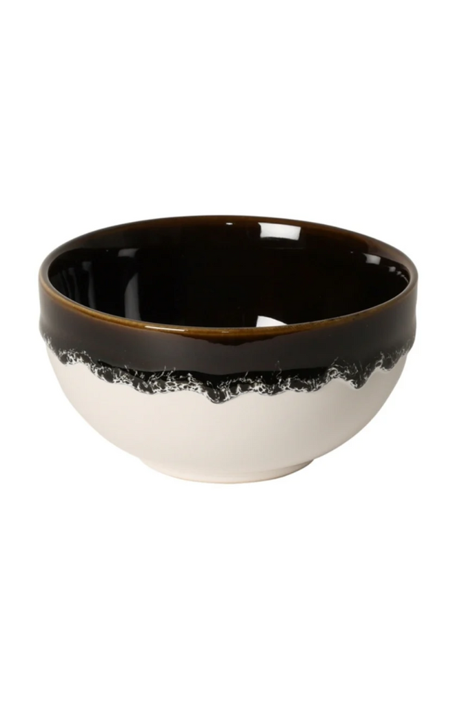 Schale - Müslischüssel - Bowl - SCHÜSSEL weiß/schwarz AU880-993-04 - EJA - Küche-dquadrat