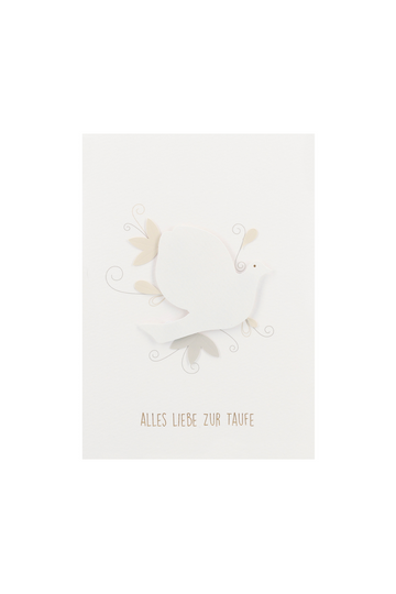 Segenswunsch Karte "Alles Liebe zur Taufe" - Räder Design - 71032-dquadrat