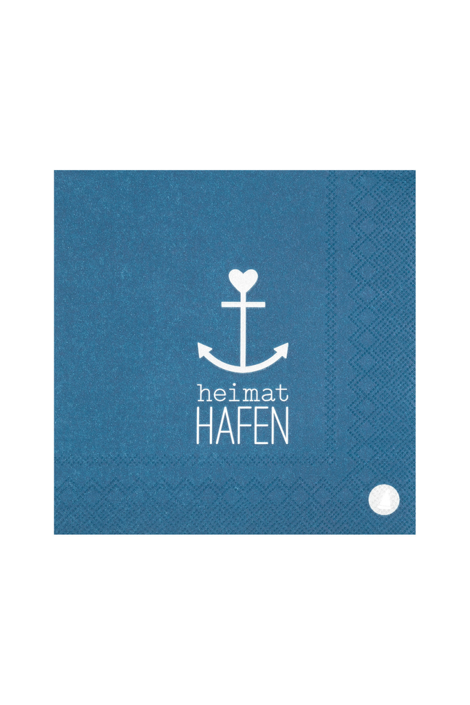 Servietten "Heimathafen" - 14989 - Räder Design-dquadrat